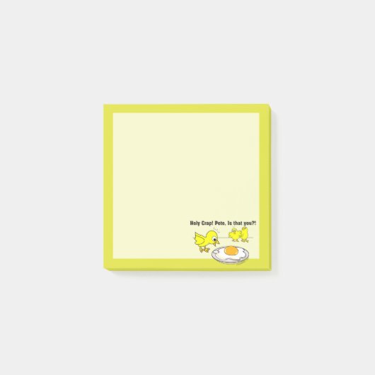 Heilige Crap Pete is dat jij Post-it® Notes (Voorkant)