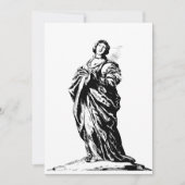 Heilige Cunera van Rhenen maagd en martelaar Kaart (Voorkant)