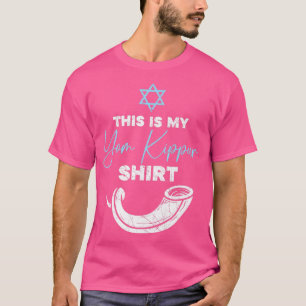 Heilige Dag Jerusalem Judaïsme Dit is mijn Yom Kip T-shirt