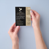 Heilige Dove, Funeral Home, Directors Flyer (Hand)