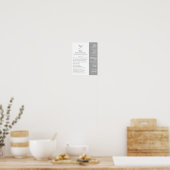 Heilige Dove, Funeral Home, Directors Poster (Keuken)