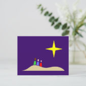 Heilige Drei Könige de drie Mannen van Wise Briefkaart (Staand voorkant)