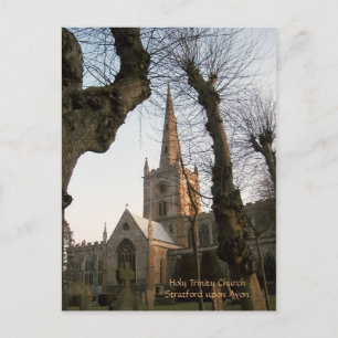Heilige Drievriendaagse Kerk, Stratford, Avon Briefkaart