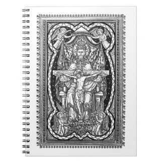 Heilige Drievuldigheid (oude Missal Art) Notitieboek