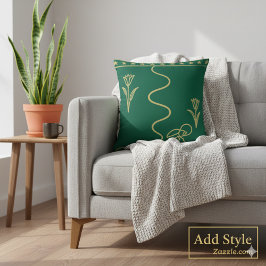 Heilige Egyptenaren symboliseren Abstracte kunst Kussen