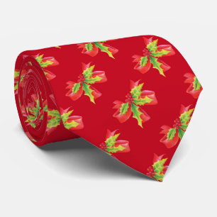 Heilige en lint kunst kerstpatroon stropdas