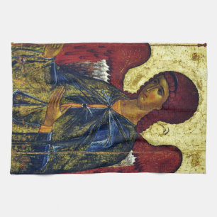 Heilige Engel Gabriël Orthodoxe Icoon Theedoek