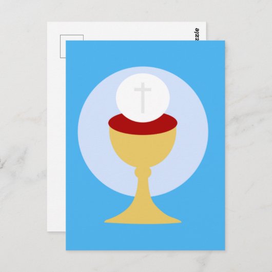 Heilige Eucharist Briefkaart (Voorkant / Achterkant)