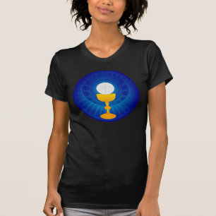 Heilige Eucharist Womens T-Shirt