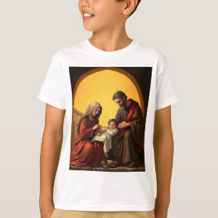 Heilige Familie Baby Jezus Maria en het T-shirt va