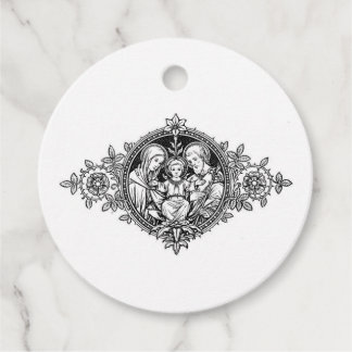 Heilige Familie Favoriet Tag Bedankjes Labels