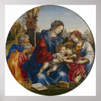 Heilige Familie - Filippino Lippi - c1490
