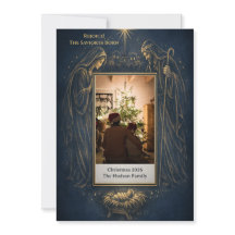 Heilige Familie Kerstmis Foto Kerst