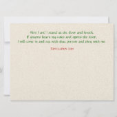 Heilige Familie Kitchen Uitnodiging (Achterkant)