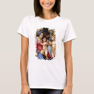 Heilige Familie met Angels, c.1515-16 (olie op het T-shirt