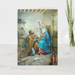 Heilige Familie Verjaardag Speciale Gelegenheid Ka Kaart