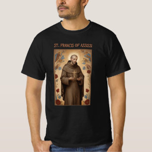 Heilige Franciscus van Assisi Rooms-Katholieke Gif T-shirt