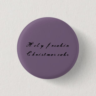 Heilige freakin kersttaart uit Orphan Black Ronde Button 3,2 Cm