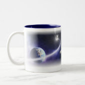 Heilige Geest Dove Art Coffee Mok (Links)