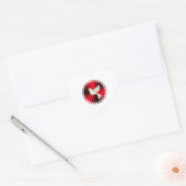 Heilige Geest Dove Hart Sticker (Envelop)