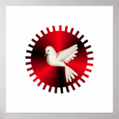 Heilige Geest Dove Poster (Voorkant)