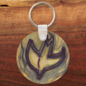 Heilige Geest Dove Sleutelhanger (Voorkant)