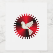 Heilige Geest Dove Wijn Etiket (Enkel label)