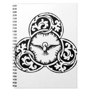 Heilige Geest Duif Christelijk symbool Notitieboek
