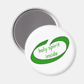 Heilige Geest Inside Christelijk Magneet (Voorkant / Achterkant)