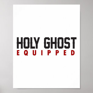 Heilige Geest Uitgerust Geest Halloween Spooky Sei Poster