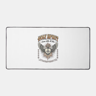 Heilige Geest Vintage Gravure Vleugelhoed Shirt_1 Bureaumat