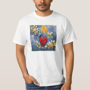 Heilige Geest Vuur Witte T-shirt