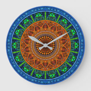 Heilige Geometrie Mandala Klok