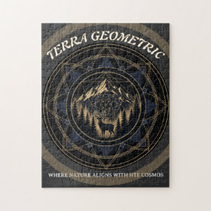 Heilige Geometrie Natuurfusie • Bergen & Bos Legpuzzel