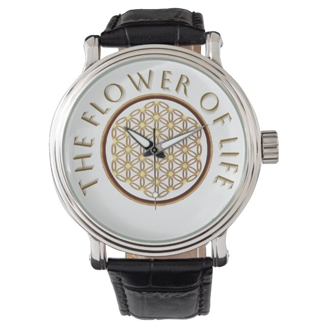 Heilige geometrie radiantie horloge (Voorkant)