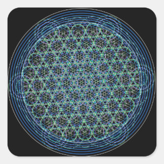Heilige geometrie sticker