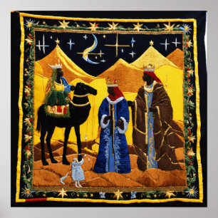 Heilige Geometrie Tapestry - Metafysische Energiew Poster