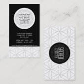 heilige geometrie visitekaartje (Voorkant / Achterkant)