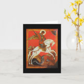 Heilige George & de Kaarten van de Nota van de (Gele Bloem)