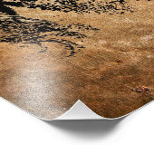 Heilige gezicht van Jezus Christus Foto Afdruk (Hoek)