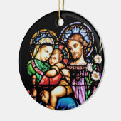 Heilige Gezin Keramisch Ornament (Links)