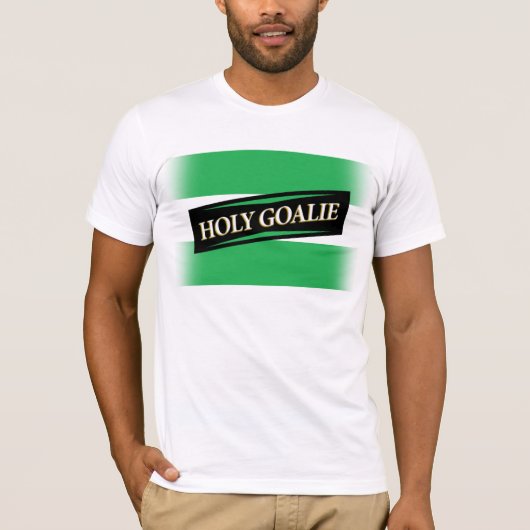 "Heilige Goalie" T-shirt (Voorkant)