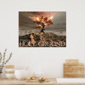 Heilige grond poster (Keuken)