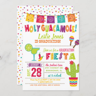 Heilige Guacamole Afstuderen Uitnodiging - WH