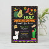 Heilige Guacamole Baby shower Kaart (Staand voorkant)