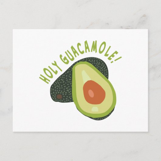 Heilige Guacamole Briefkaart (Voorkant)