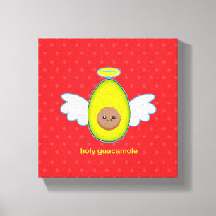 Heilige Guacamole Canvas Afdruk