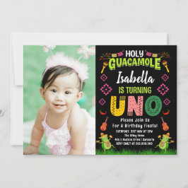 Heilige Guacamole Fiesta avocado, foto van de eers Kaart