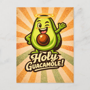 Heilige Guacamole - Guac Pack - Foodie Vrienden Briefkaart