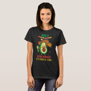 Heilige Guacamole Het is Fiesta Time Cinco De Mayo T-shirt